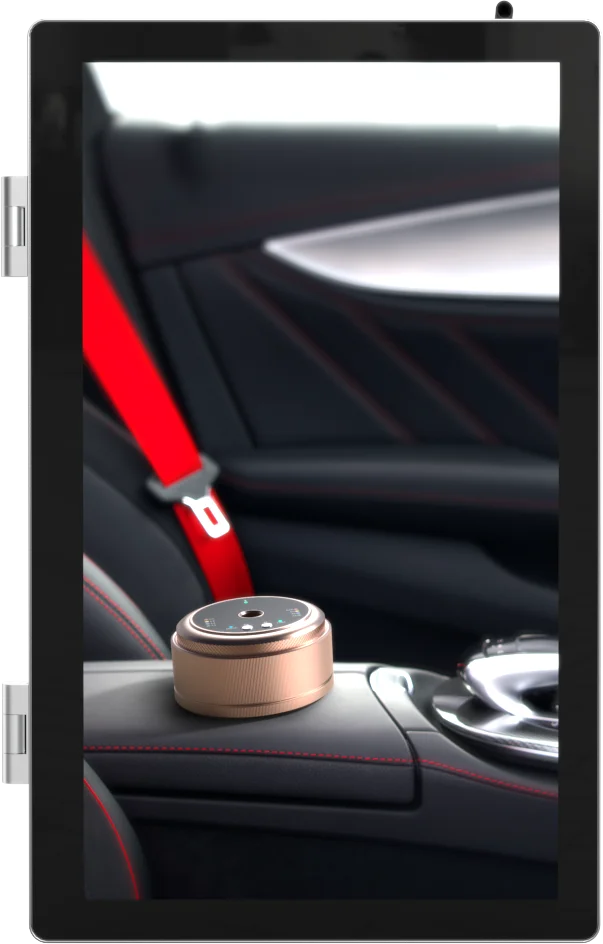 500ml Commercial LCD Display Wall-mounted APP Control Fragrance Oil Aroma Air Scent Diffuser Advertising Display Screen Machine