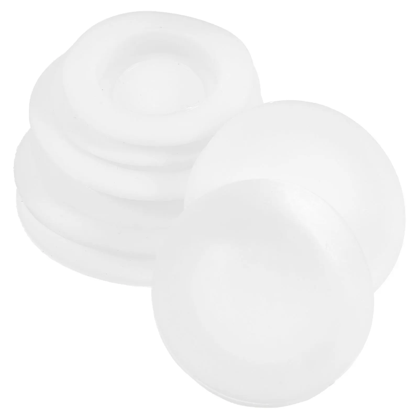 

5Pcs Piggy Bank Accessory Round Stoppers PVC Plugs For Saving Box Bottom Caps Various Sizes