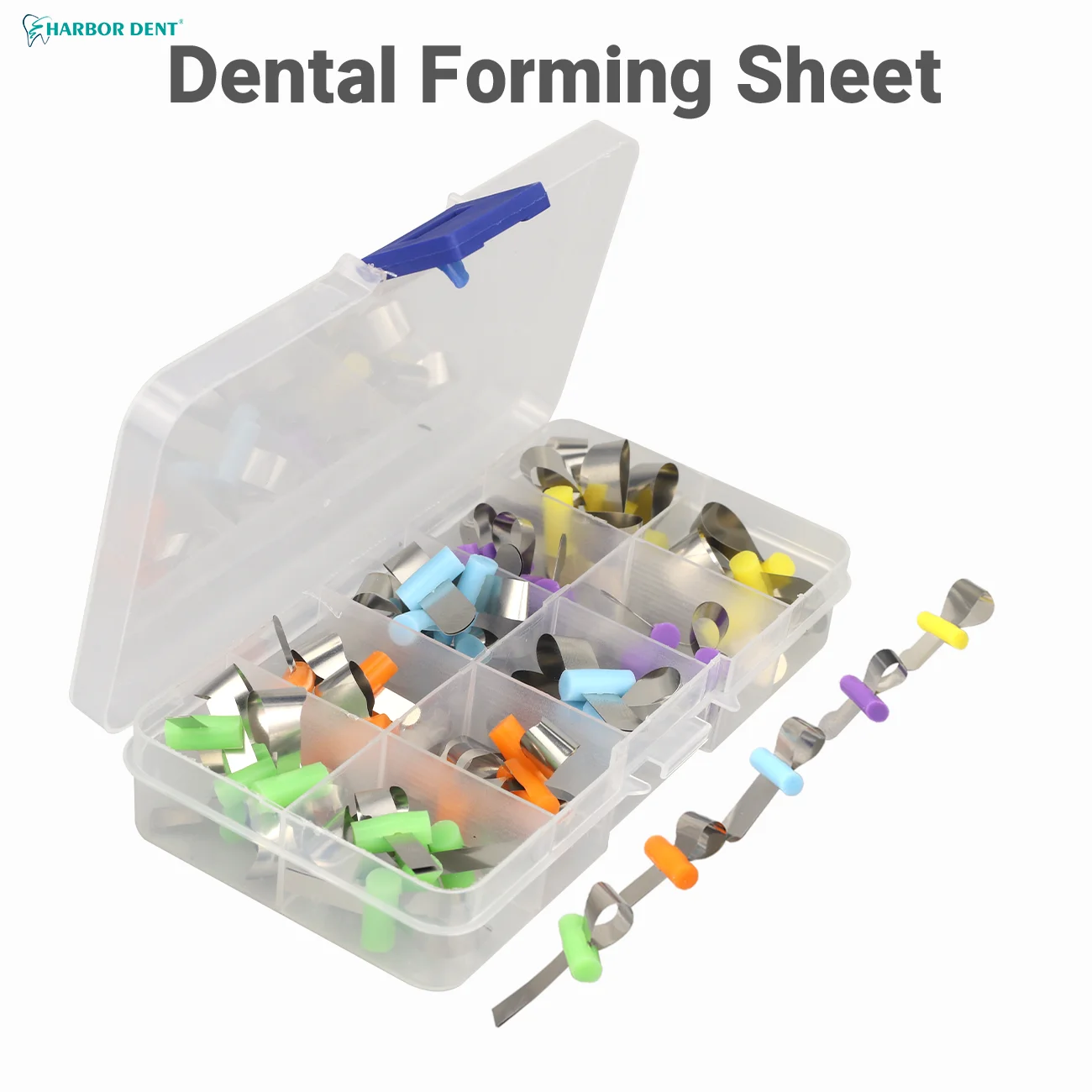 

Dental Molding Sheets Orthodontic Profiles Metal Matrix Polyester Dental Positioning Molding Sheets Dental Fixtures Locks