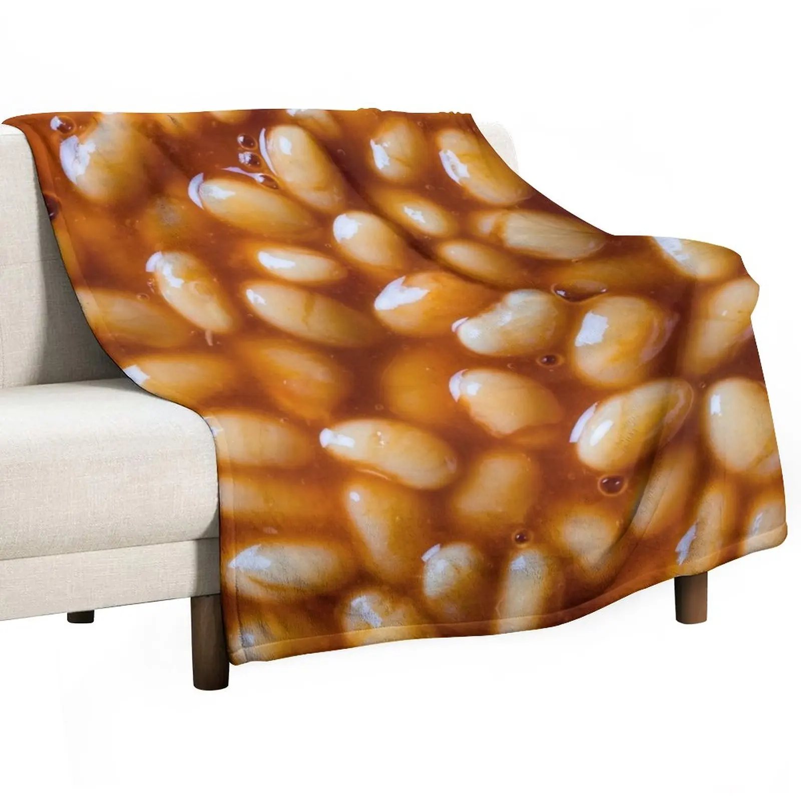 

Baked Beans Throw Blanket Decorative Blankets Weighted Blanket Bed Fashionable Blanket