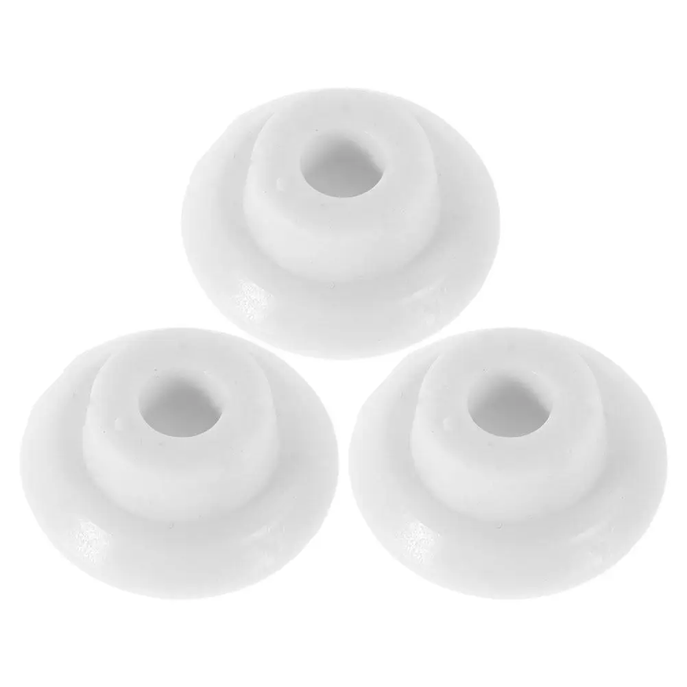 3pcs Leak-Proof Silicone Freezer Drain Plugs for Refrigerator, Chest Cooler Drain Hole Replacement Accessories