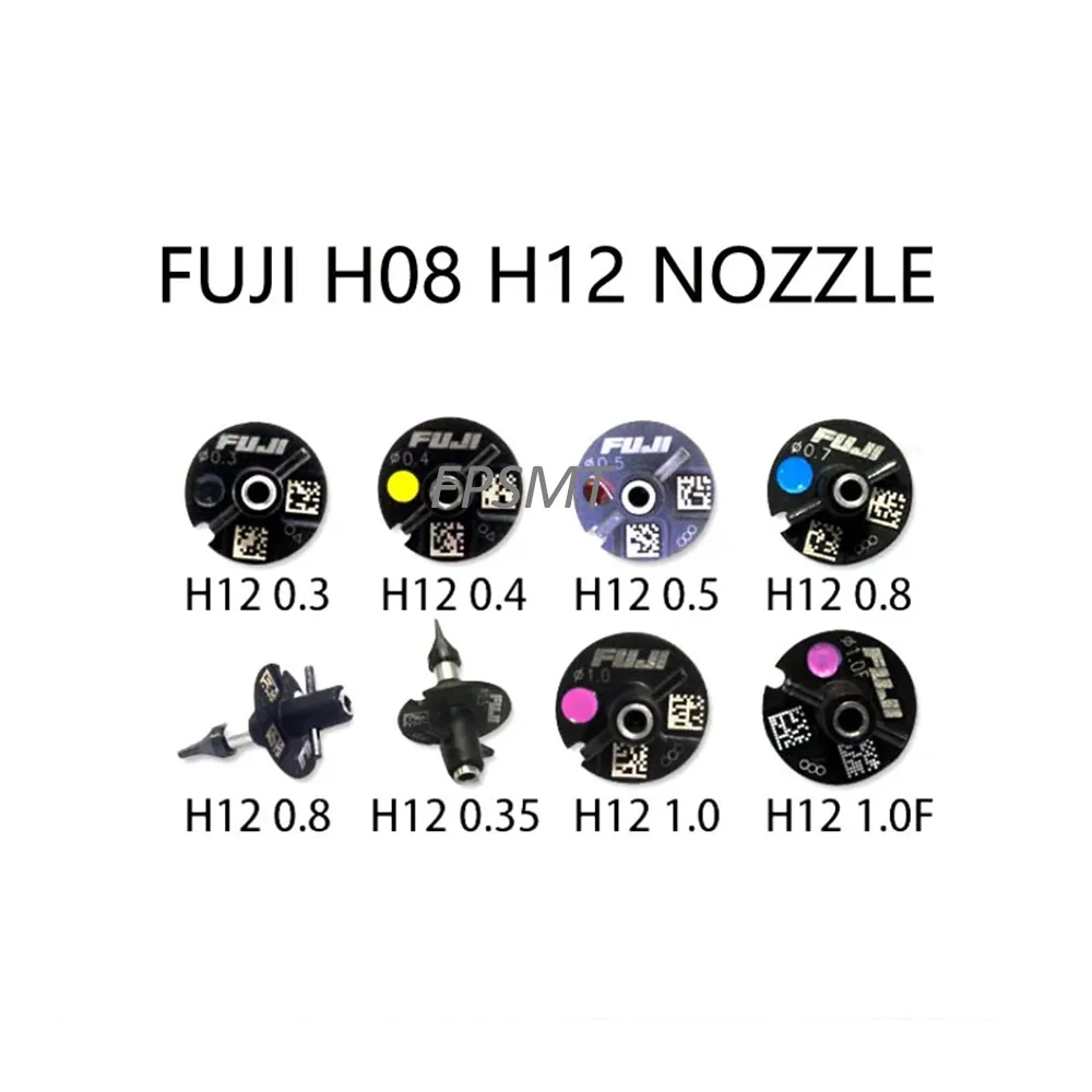 SMT Machine FUJI H08 H12 Nozzles 0.3 0.35 0.4 0.5 0.7 1.0 1.3 1.8 2.5 3.7 5.0 Pick And Place NXT Chip Mounter SMT Fuji Nozzle