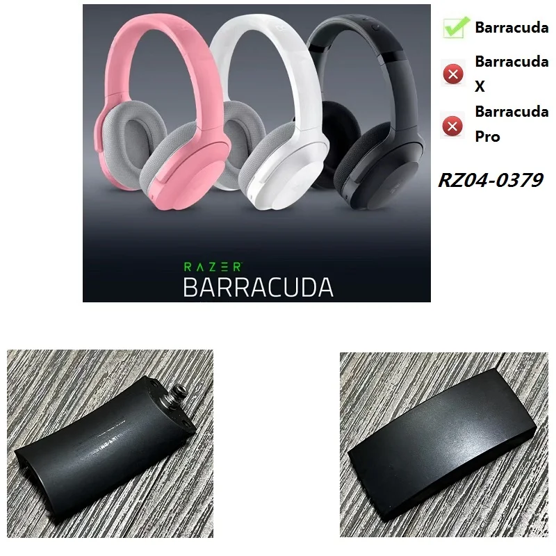 Repuestos originales para auriculares Bluetooth Razer Barracuda 2,4G USB, bisagra giratoria de plástico, deslizador exterior, soporte RZ04-0379