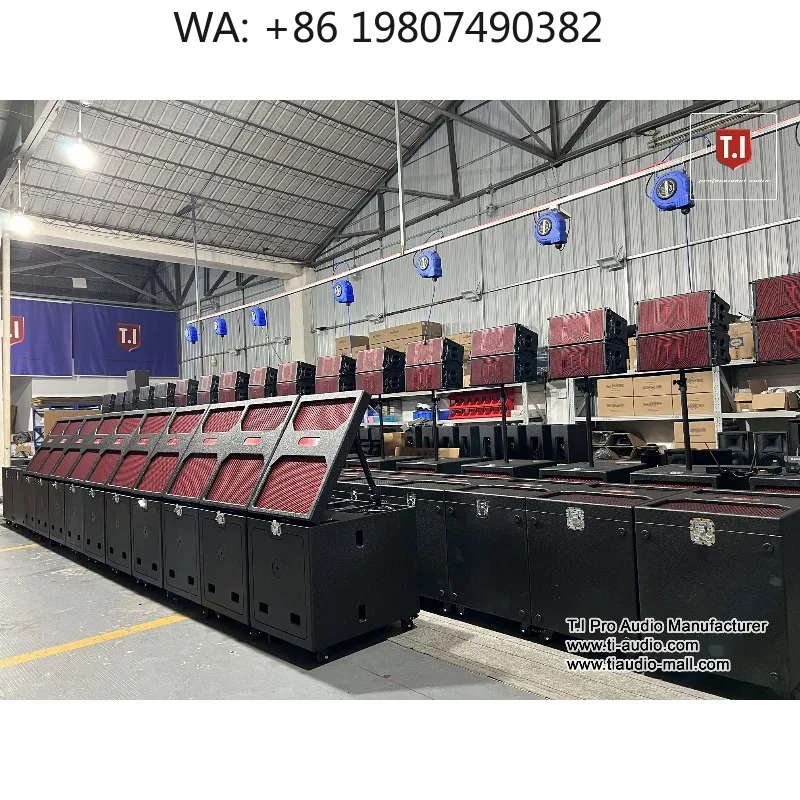 400W 2.5 Inch Outdoor Powered Speaker Compact Two-Way Passive System Matching 10 Inch Stage Line Array