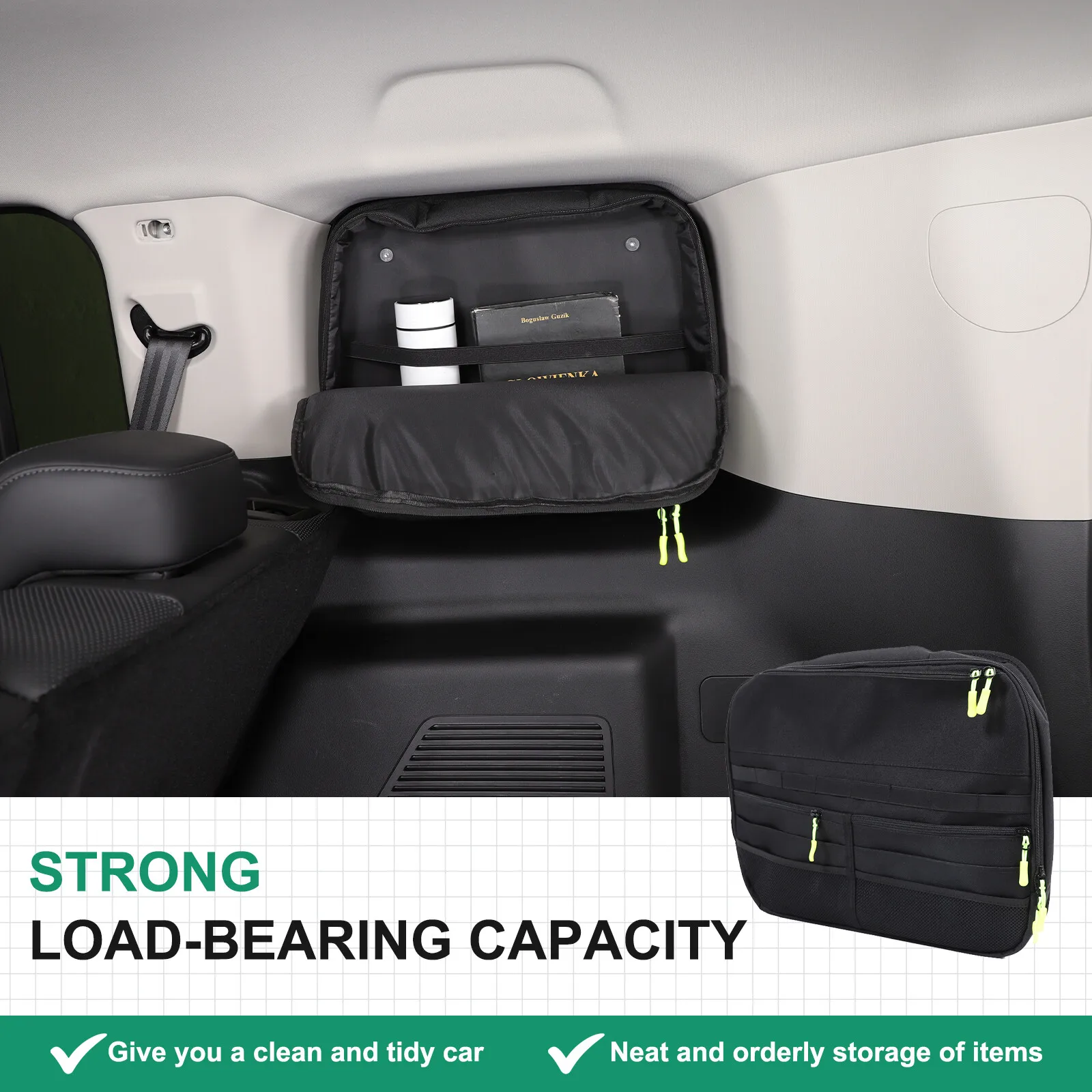 

Oxford Cloth Car Trunk Side Window Storage Bag Multipurpose Tool Bag For Haval H9 2024-26 Tailgate Stowing Tidy Bag Accessories