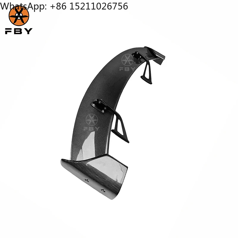 AD Style Carbon Fiber Racing Trunk Tall Wing for Toyota Supra A90 A91 GR MK5  Rear Spoiler