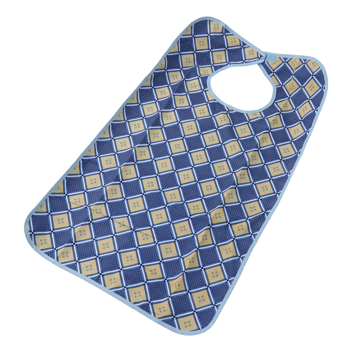 

Цветочная клетка, которую можно стирать в машине, двухслойный водонепроницаемый нагрудник для взрослых, защита для одежды, защита для еды, для трансвеститов, прикутых к постели