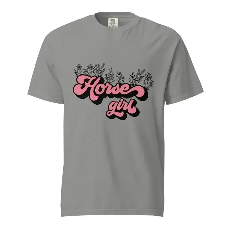 Horse Girl T Shirt For Girls Lover Animal