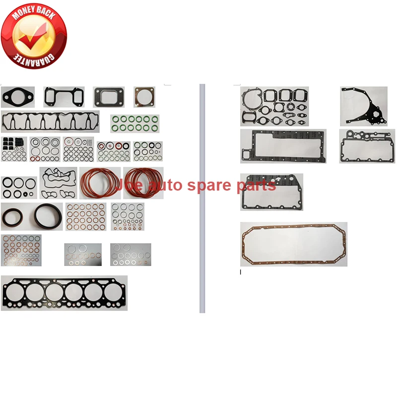 D7D 6 cylinder complete Engine Full gasket set kit for VOLVO ec210b ec240b ec290b L120E excavator Wheel Loader