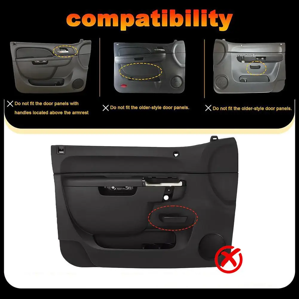 

Front Door Armrest Window Switch Panel Bracket For 2010-2014 Chevy 22818465 22818467 22822910 23402966 Repair Support P L7a7
