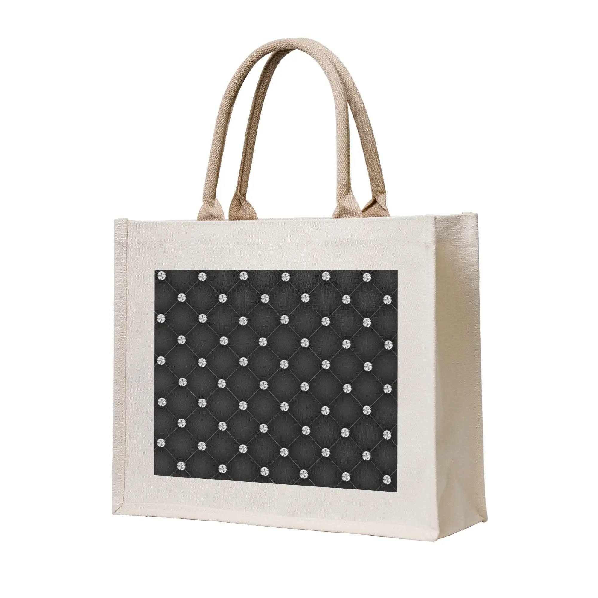 

Модная сумка-шоппер с блестками и стразами, портативная, роскошная, с узором из страз, для покупок, на плечо