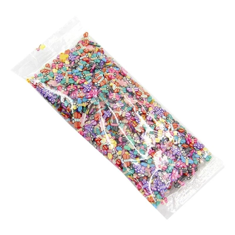 

1000Pcs Tiny Mixed Shapes Animal Love Heart Ties Cake Stars for Butterfly Fruit Clay Resin Fillings Set