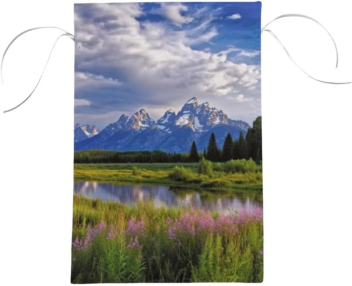 Garden Flag 12Ã—18 Inch Double Sided Vertical Yard Flag Small Grand Teton National Park Garden Flags for Holiday Outdoor Decorat