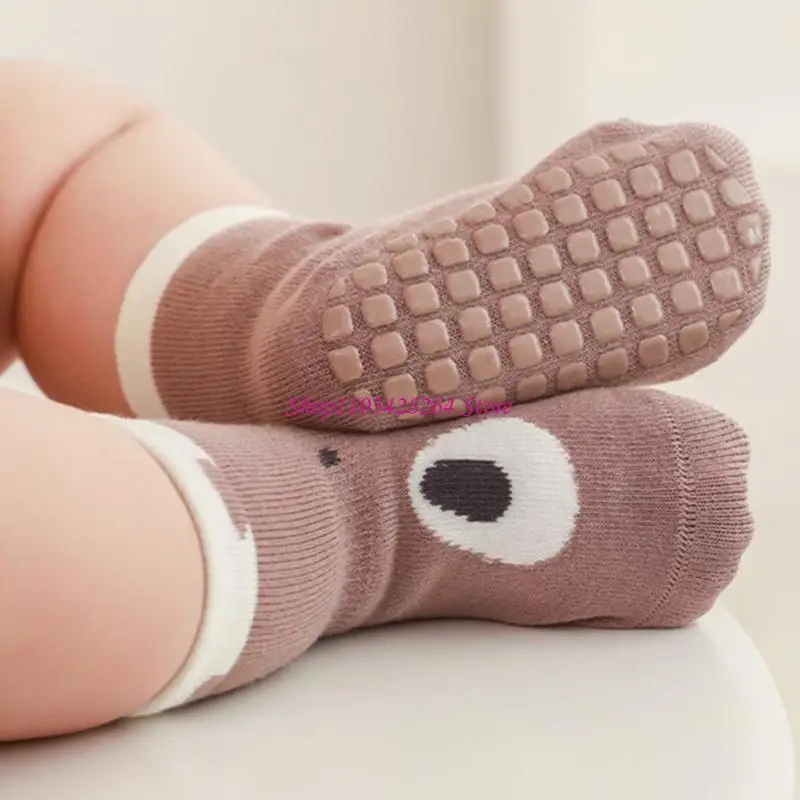 

Toddlers Socks Spring Summer Cotton Socks Grippy Socks for Infant Boys Girl