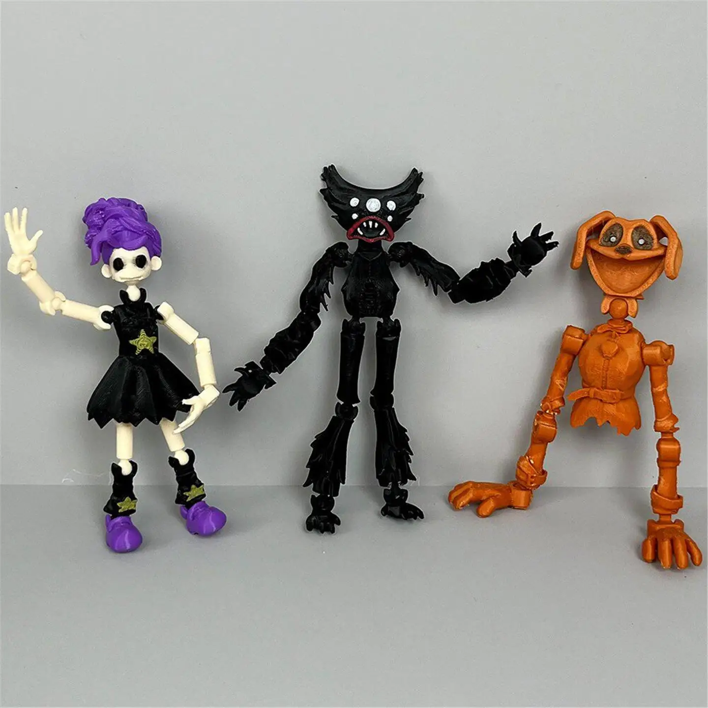 Poppy Playtime Chapter 5 Full Set 3D Printed Figure Gift Pack New Lily Killer Willy Assemble Toy Collectible for Fans