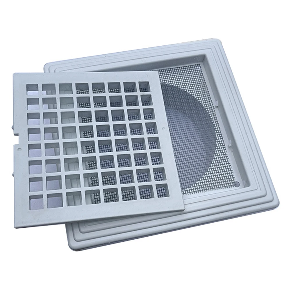 100/150mm Grille Air Outlet Fresh Air Exhaust Outlet Grille Vent Vermin Protection Steel Mesh Air Vent Ventilator Grille Cover