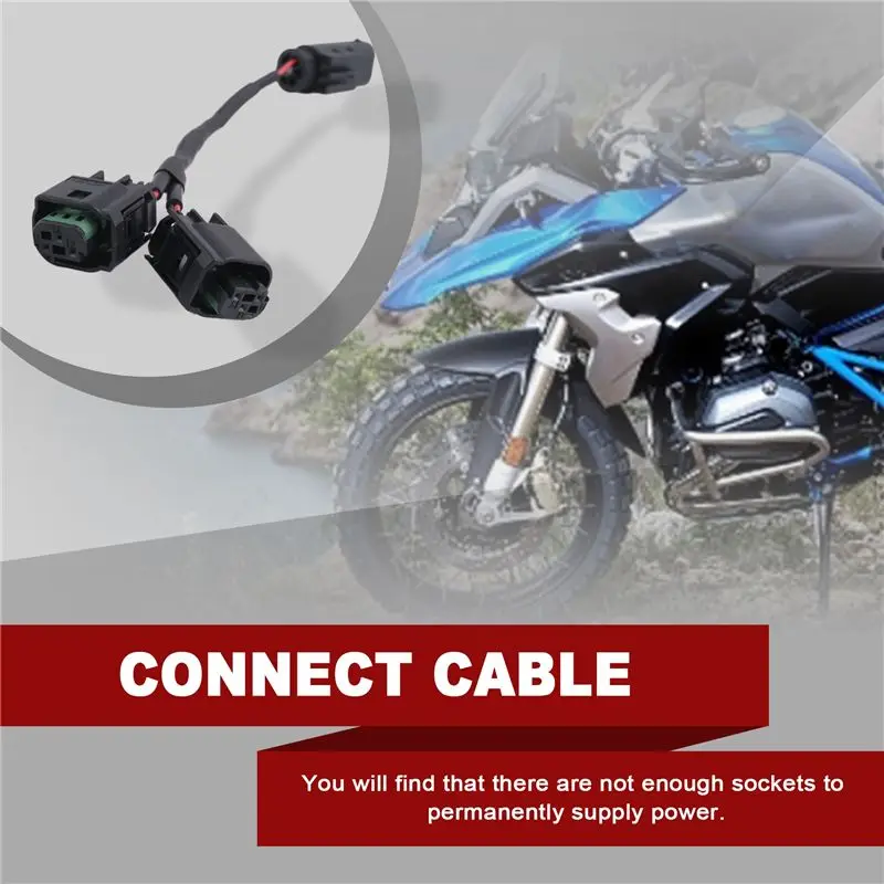 Top-Rated Motorcycle Quick Connect Cable Set Shunt Circuit Socket Extension Adapter For R1200GS R1250GS R 1200 1250 R RT R18