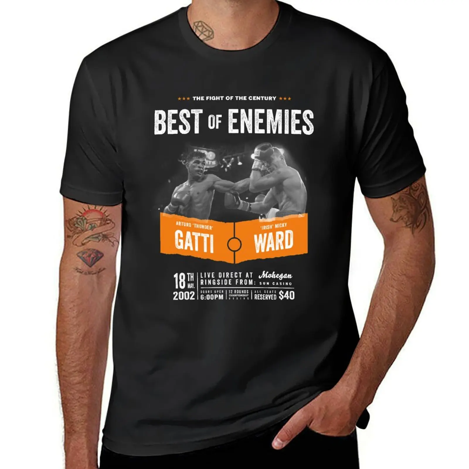 Gatti vs Ward Boxing Shirt T-Shirt hippie clothes summer clothes anime clothes mens graphic t-shirts