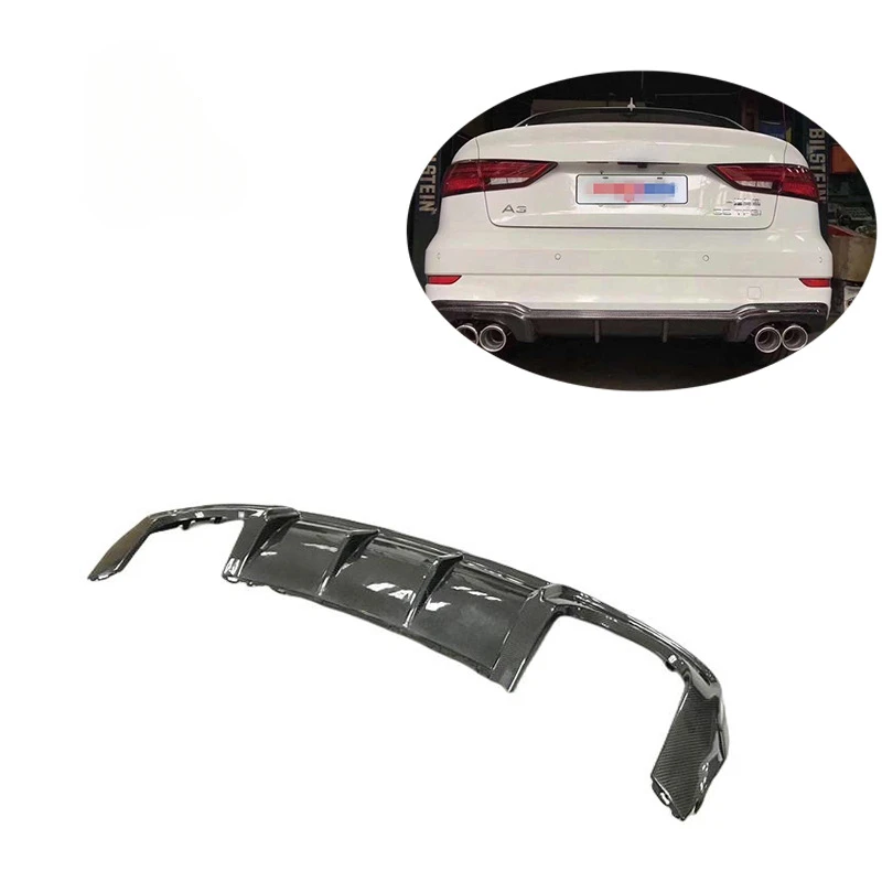 

Suitable for Audi Audi A3 RCarbon Fiber Rear Lip Spoiler Modification Part2017+