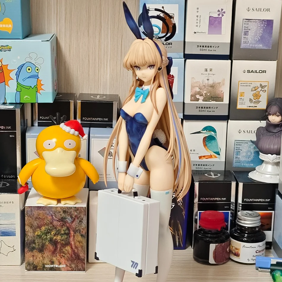 الأزرق الأرشيف Asuma Toki الدائمة موقف لعبة فتاة نموذج لجسم تمثال الأولاد جمع سطح المكتب زينة زخرفية اللعب الهدايا