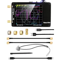 NanoVNA-H Upgraded Antenna Vector Network Antenna Analyzer MF HF VHF UHF with SD Card Slot