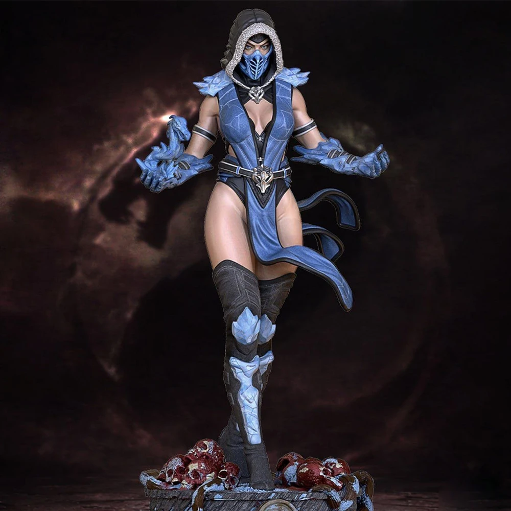 1/24=75mm-1/10=175mm Anime Character Statue GK Miniature 3D Printed Gray Model Figurine DIY Doll Model Unassembled And Unpainted