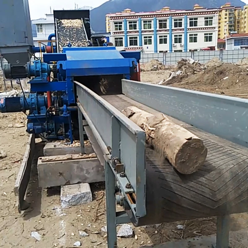 New Technology Compact Diesel Drum Wood Chipper with 55-110kw Engine High Productivity Bearing & Motor Core Components