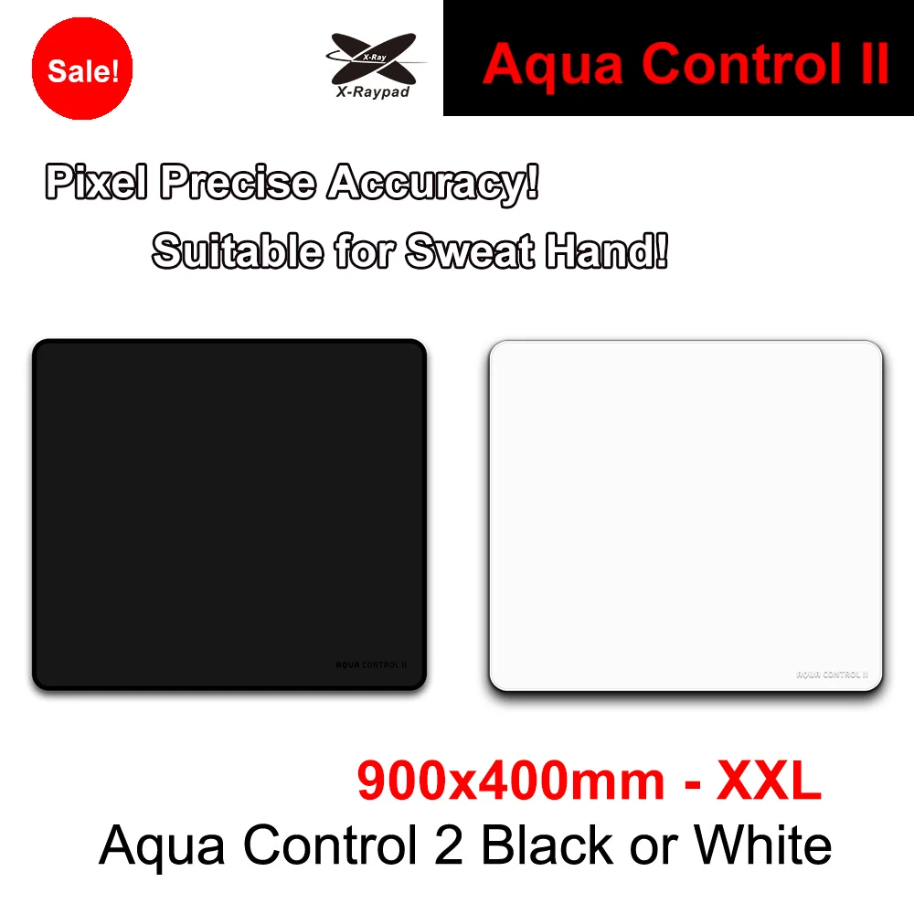 

900x400x4mm XXL X-Raypad Aqua Control 2 Gaming Mouse Pads Black Or Grey White Version Xraypad AC2 Laptop Mice Pad