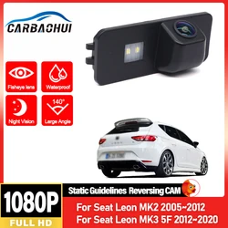 HD 1080*720P CCD Night Vision Car Rear View Camera For Seat Leon MK2 2005~2012 Leon MK3 5F 2012~2015 2016 2017 2018 2019 2020