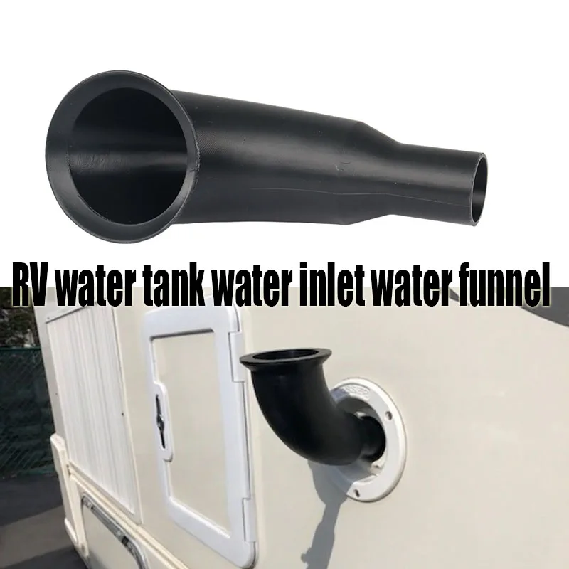 1pc Motorhome Camping Funnel RV Water Filling Funnel for Caravan Accessories Water Tank RV Water Tank Water Inlet Water Funnel view 2