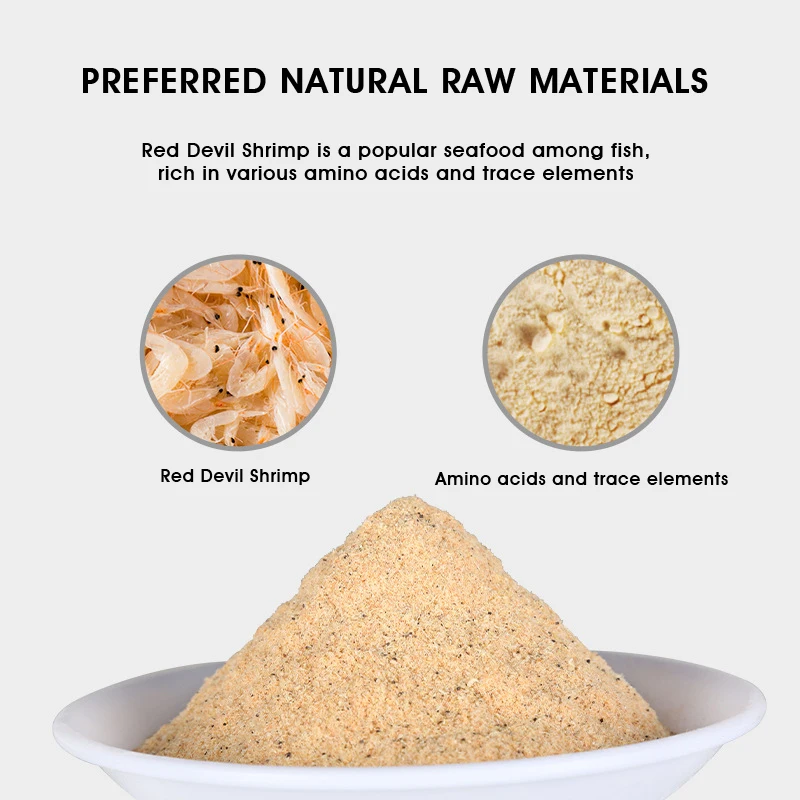 Fishing Bait Additive Red Magic Shrimp Powder 100g Outdoor Fishing Carp Crucian Carp Bait Additive to Increase Fish Bait Fish Flavor Powder Fish Food