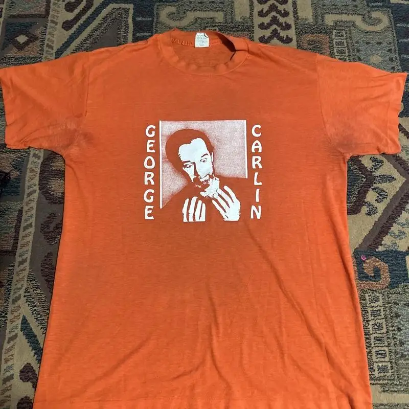 

Vintage George Carlin T Shirt Size Xl Good Condition 80s Comedy Vtg