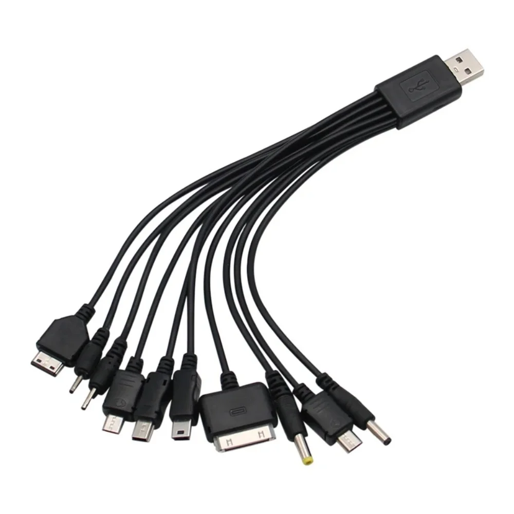 10 In 1 Multi-Function USB Cable Universal Phone Charging Cable Multi-head Charging Cable Cord For Samsung Nokia Phone Charger