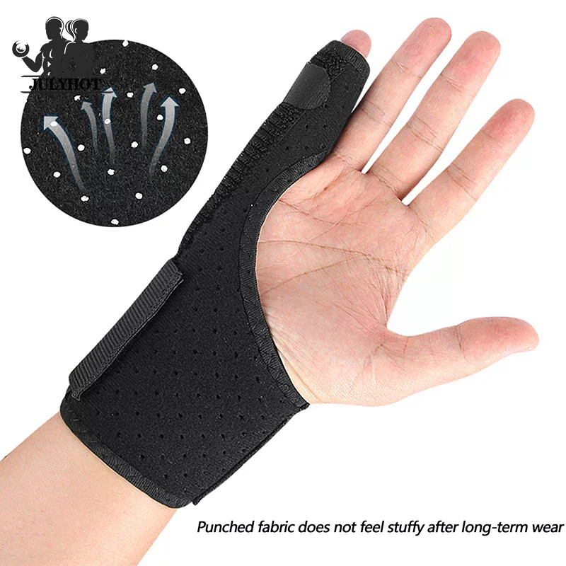 Finger Clamp Little Finger Strap Fingers Aluminum Plate Supported Tendon Sheath Gloves Protective Little Finger Wrist Guard