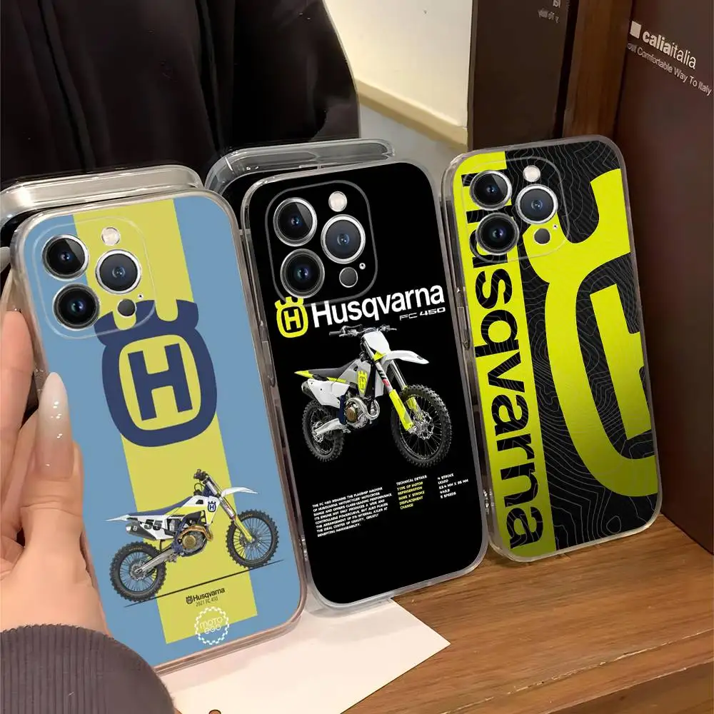 H-Husqvarnas Logo For IPhone 17 Air 16 Pro Max 15 14 13 12 11 Plus Phone Case view 5