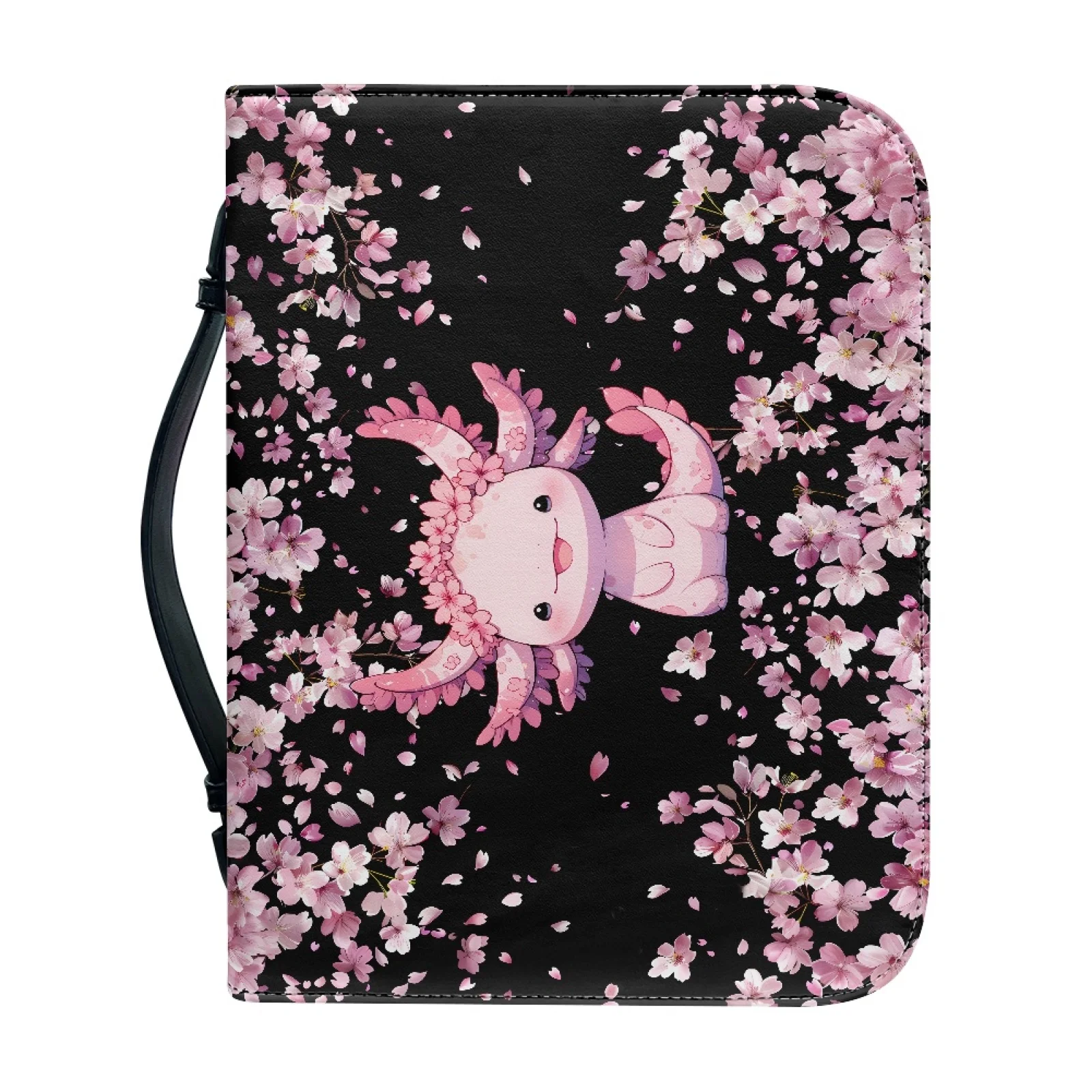 XIXIRIMIDO Cherry Blossom New Arrival Bible Book Covers PU Leather Protective Bible Carrying Case for Women