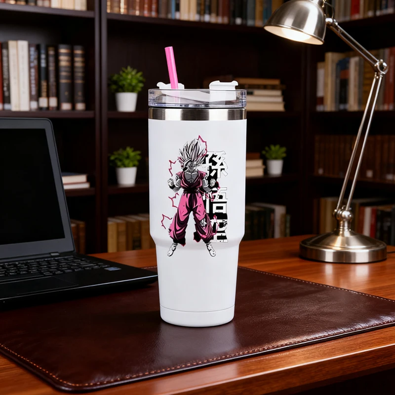

Dragon Ball Water Bottle Portable Durable Insulated Cup Comfortable Anti Slip Wear Resistant Water Bottle Children Birthday Gift