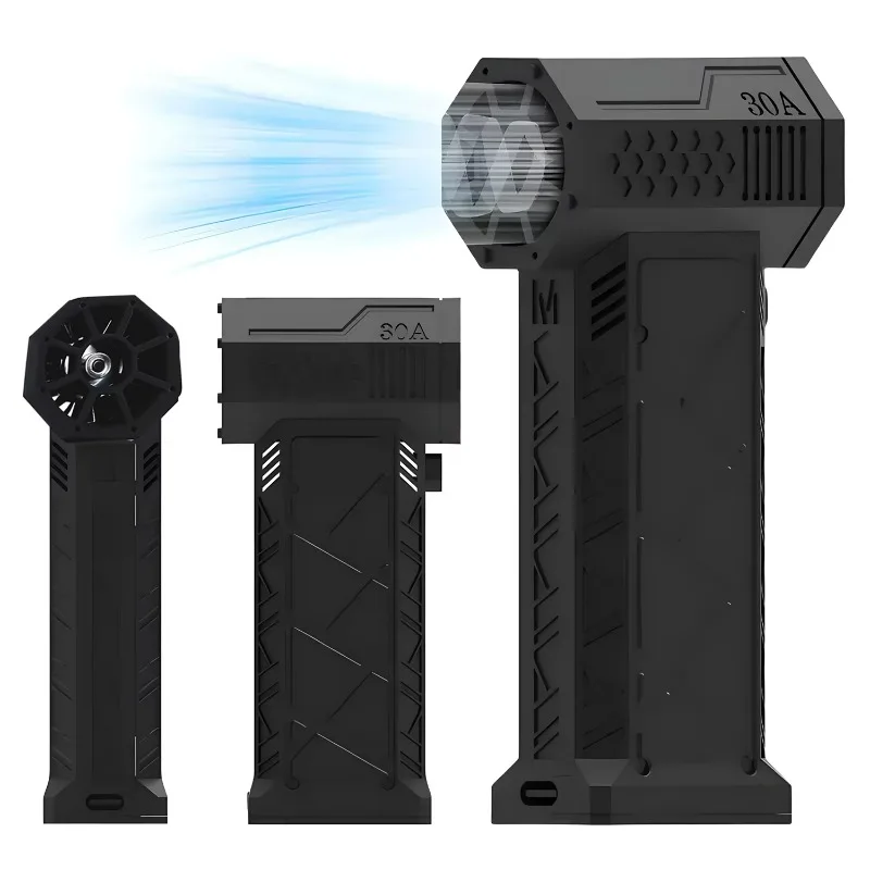 Mini Blower Turbo Fan Compressed Electric Air Duster 130000RPM Cordless for Keyboard PC Cleaning Dry Blower Air Blower for Home