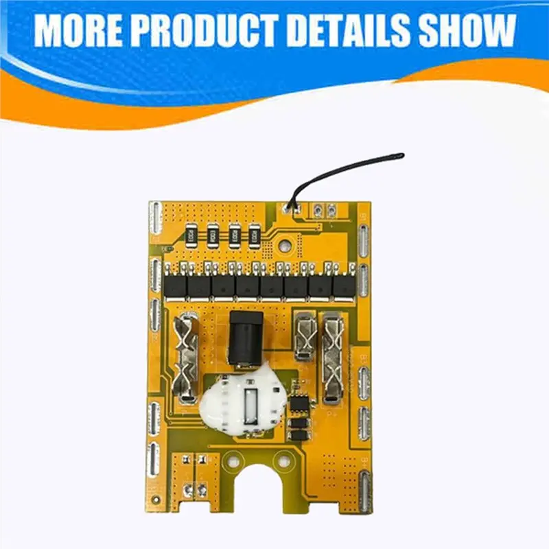 PHILE-High-Current Triple-Protection Board 15Core 18650 Battery Storage Box Case With 8MOS 4Alloy 130A For Power Tools