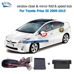 Car Side Rear View Mirror Fold Unfold Auto Window Close Door Speed Lock Kit For Toyota Prius 30 2009-2015