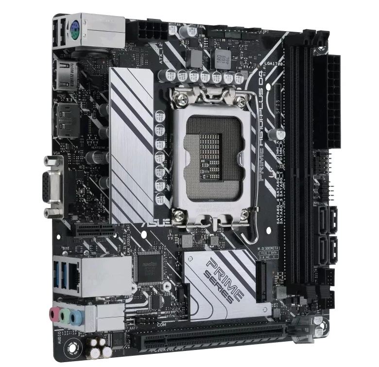 New Wholesale PRIME H610I PLUS D4 Mini ITX Suitable for Small Case/portable case