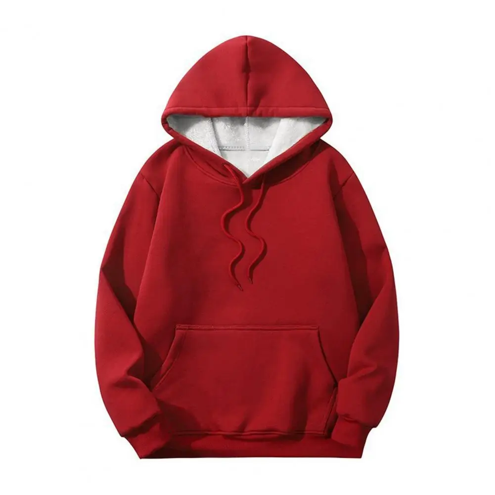 

Winter Hoodie Cozy Fleece Lined Hoodie for Women with Drawstring Sport Coat Warm Winter Hooded Sweatshirt with Pockets Elastic