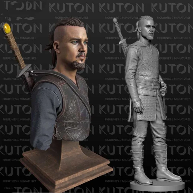 

Uhtred полная смоляная фигурка модель комплект масштаб 1/24 сборка миниатюрная в разобранном виде неокрашенная диорама игрушки