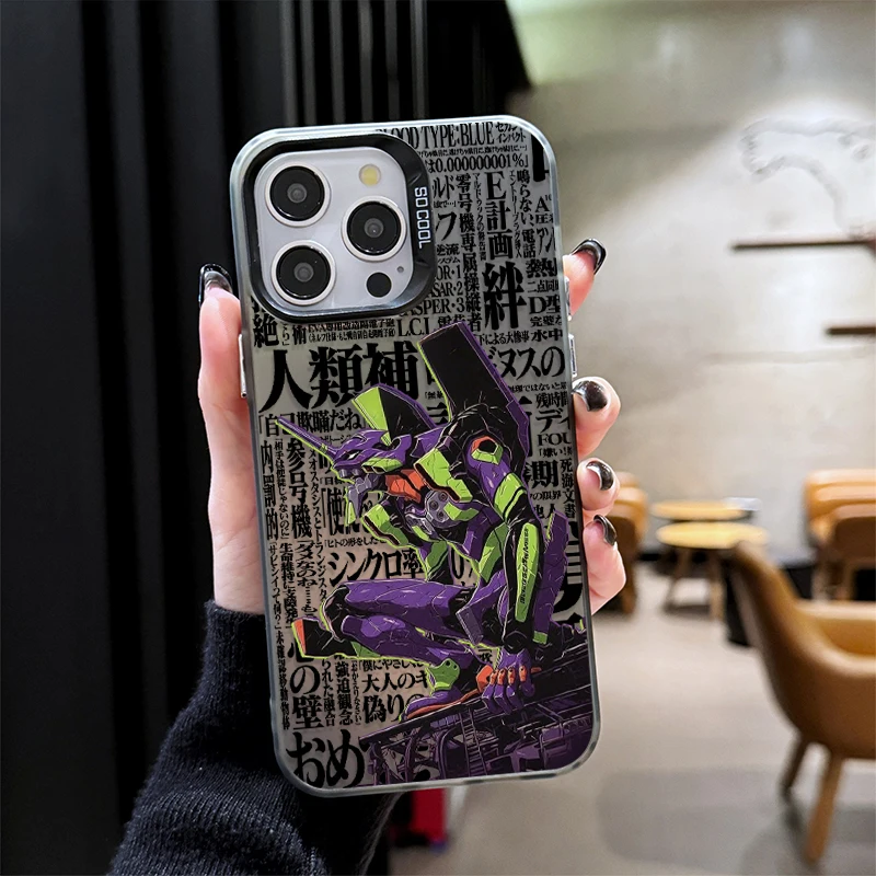 Capa de Telefone Cool e-evangelions para Samsung Galaxy A16 A06 A25 A05 A05S A54 A34 A24 A14 A73 A52 A32 A52S A22 A17 A07