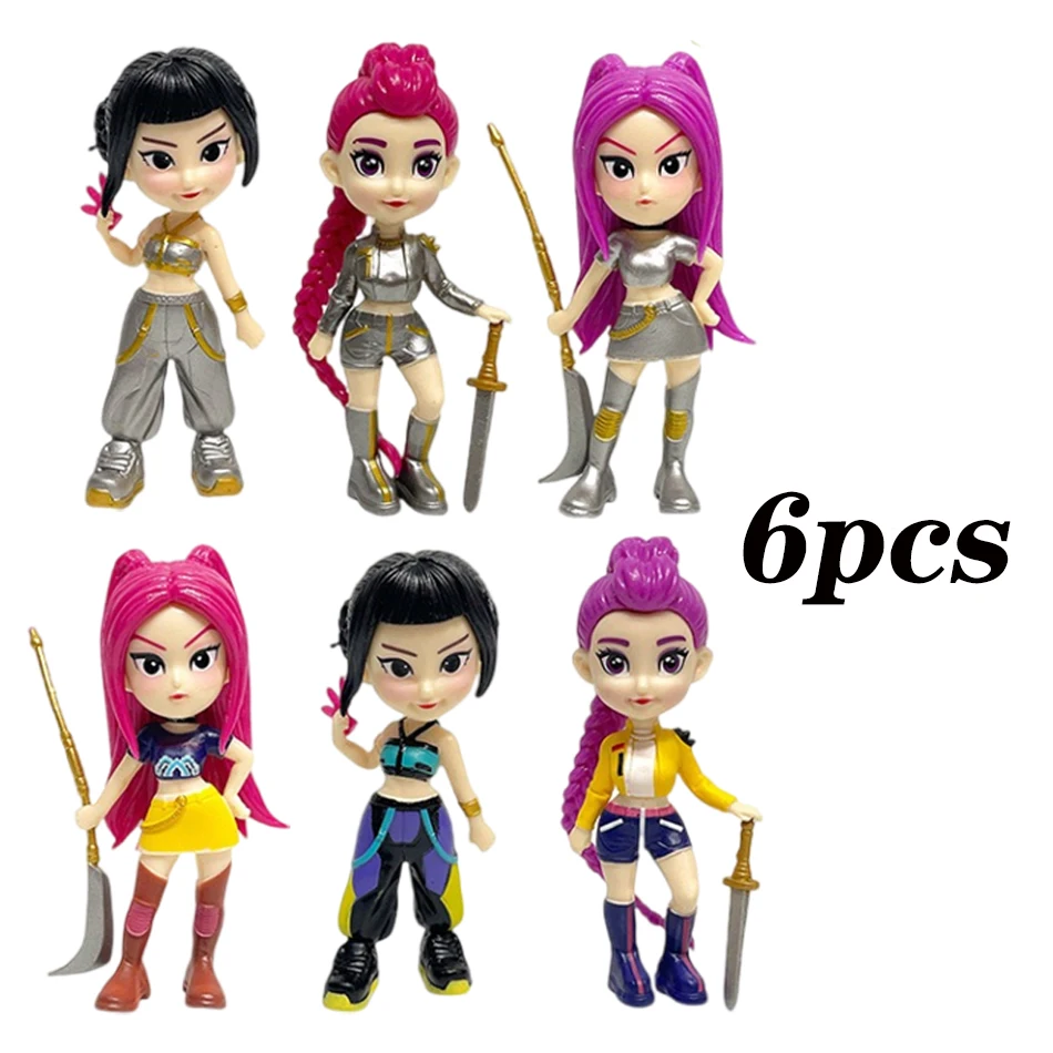 أنيمي Kpop الشيطان هنتر صندوق أعمى تفكيك متعة حقيبة أعمى تمثال صغير الطرفية نموذج سطح المكتب صندوق أعمى هدية تزيين #5