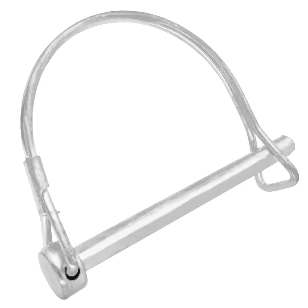 1pc Circular Wire Lock Trailer Ship Bicycle Auto Parts, Quick Trailer Hook Safety Buckle Lock Axle Locking Pin