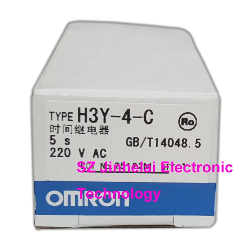 New and Original Omron Time Relays Timer Switches H3Y-2-C H3Y-4-C 24VDC 220VAC 1S 5S 10S 30S 60S 3M 30M