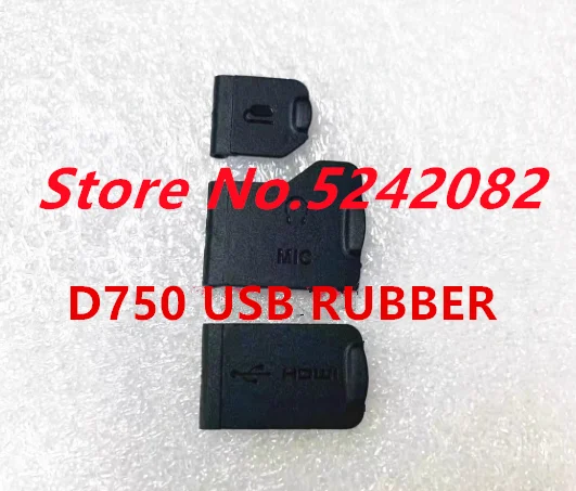

Новинка для Nikon D750 D850 боковая крышка USB MIC HDMI Корпус Крышка резиновая деталь для камеры