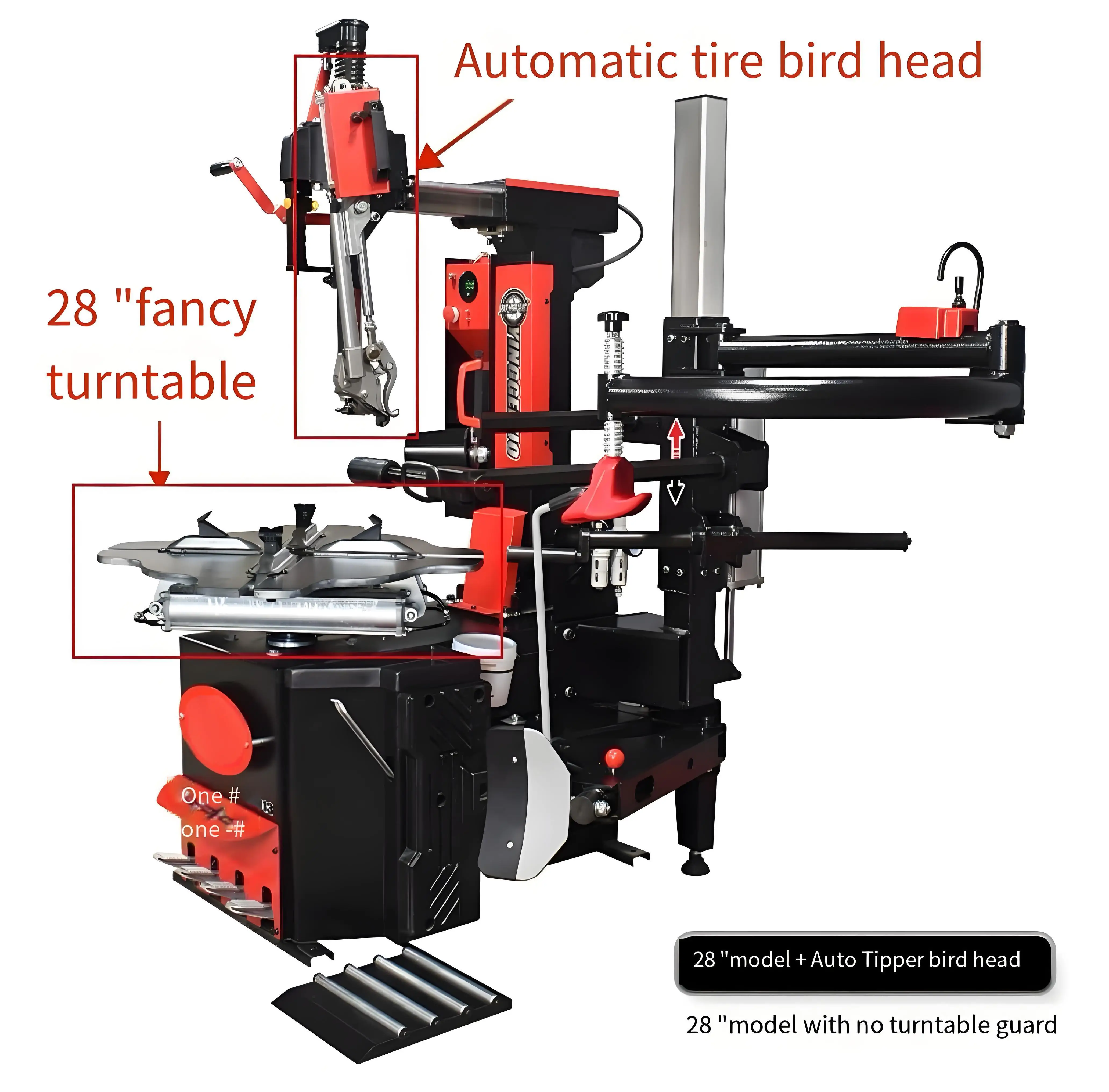 2026 26-Inch Advanced Automatic Tire Changer with Auto Picker High-Efficiency Tire Fitting Machine at Factory Direct Price