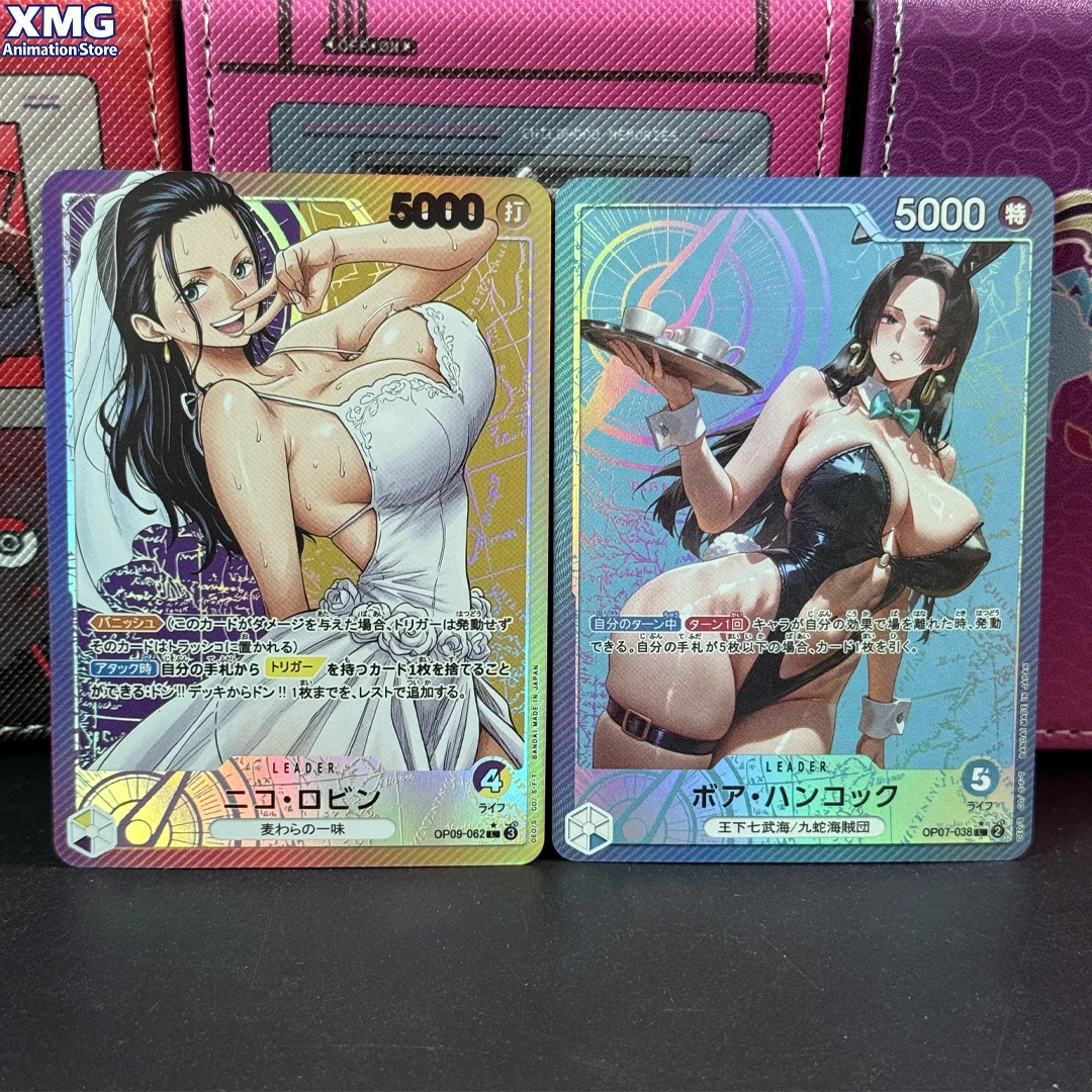 การ์ดสะสมอนิเมะญี่ปุ่น DIY แบบทำเอง ตัวละครนิโค โรบิน โบอา แฮนค็อก ของสะสม ของเล่นอนิเมะ ของขวัญ ของตกแต่ง